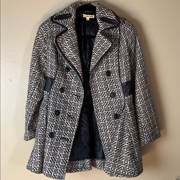 Double Zero Jackets & Blazers - Double Zero Houndstooth lined Coat  sz S
